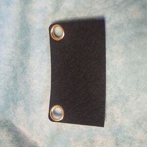 Black Felt Small Compact Wallet Insert Convert  Purse Bag